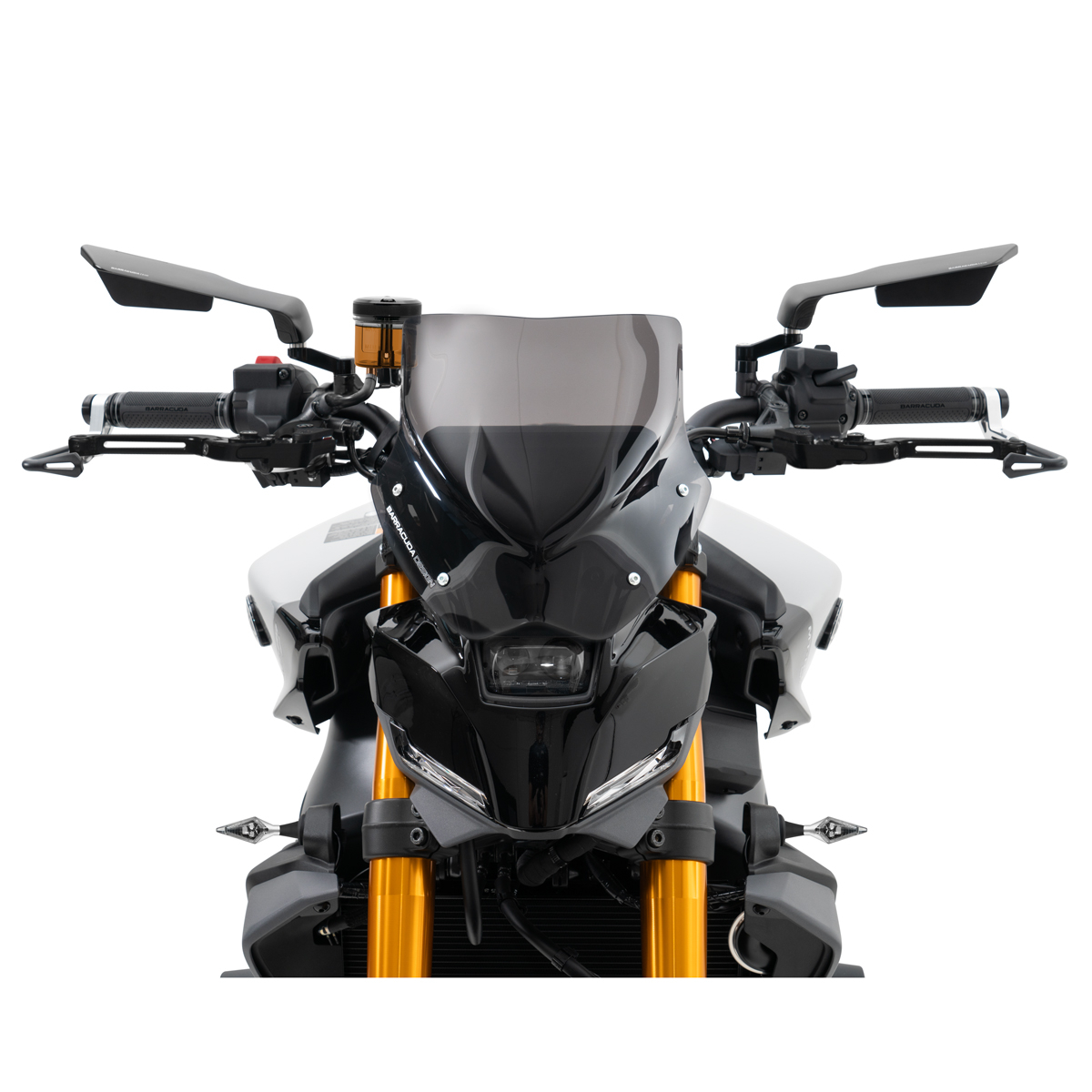 Barracuda Spiegel SKIN AIR RACING für Naked Bikes