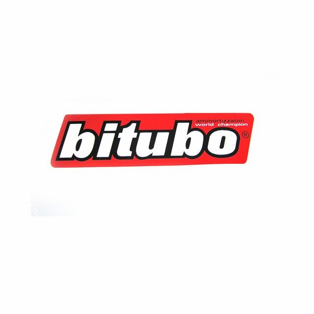 BITUBO Aufkleber (ca. 13 x 4 cm)