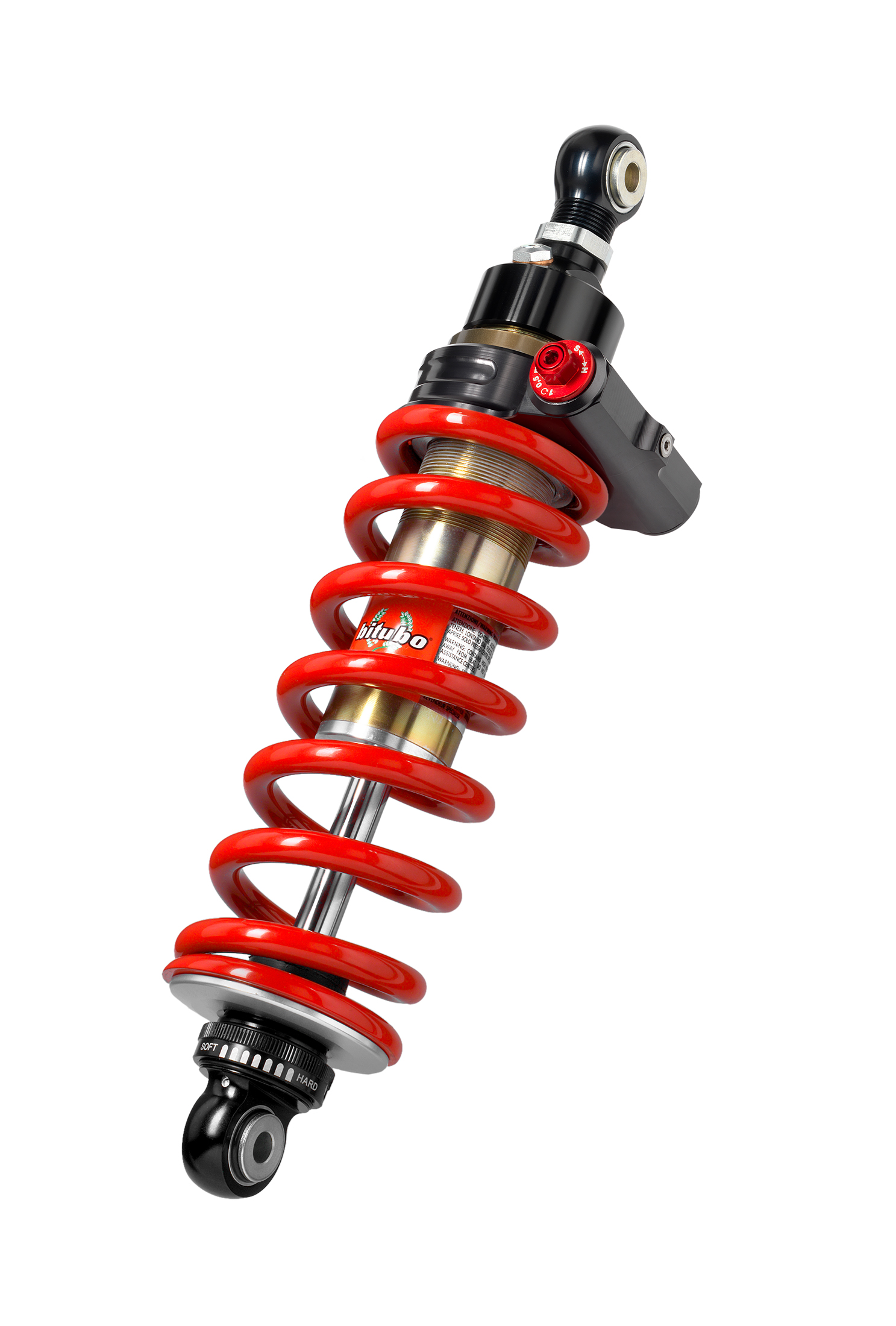 BITUBO Stoßdämpfer Motorrad Mono rot