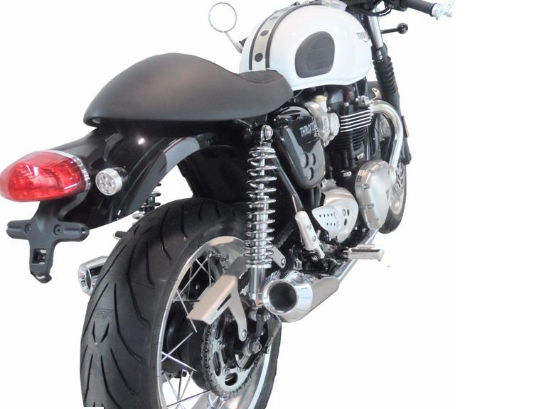 BITUBO Stoßdämpfer Motorrad Stereo hinten chrom