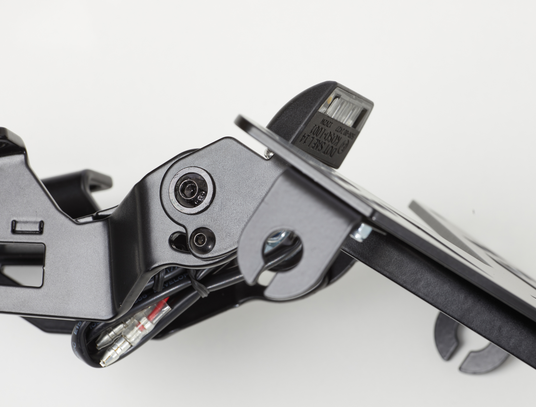 PROTECH Kennzeichenhalterset inkl. Reflektor und K