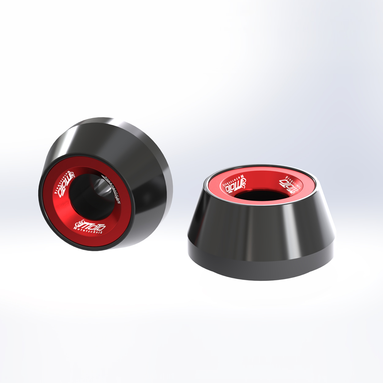 GSG Achspads GRIND für Triumph Daytona 675 (2006 -