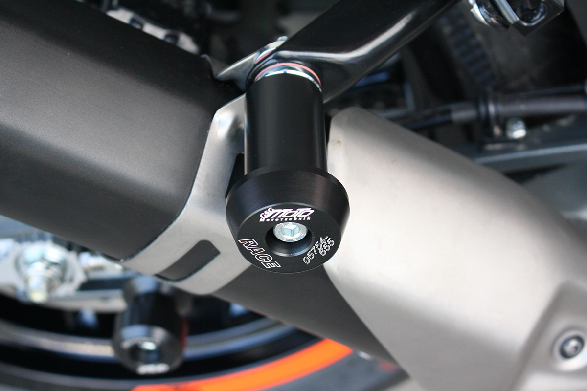 GSG Padsatz Schalldämpfer-Schutz für KTM Duke 125