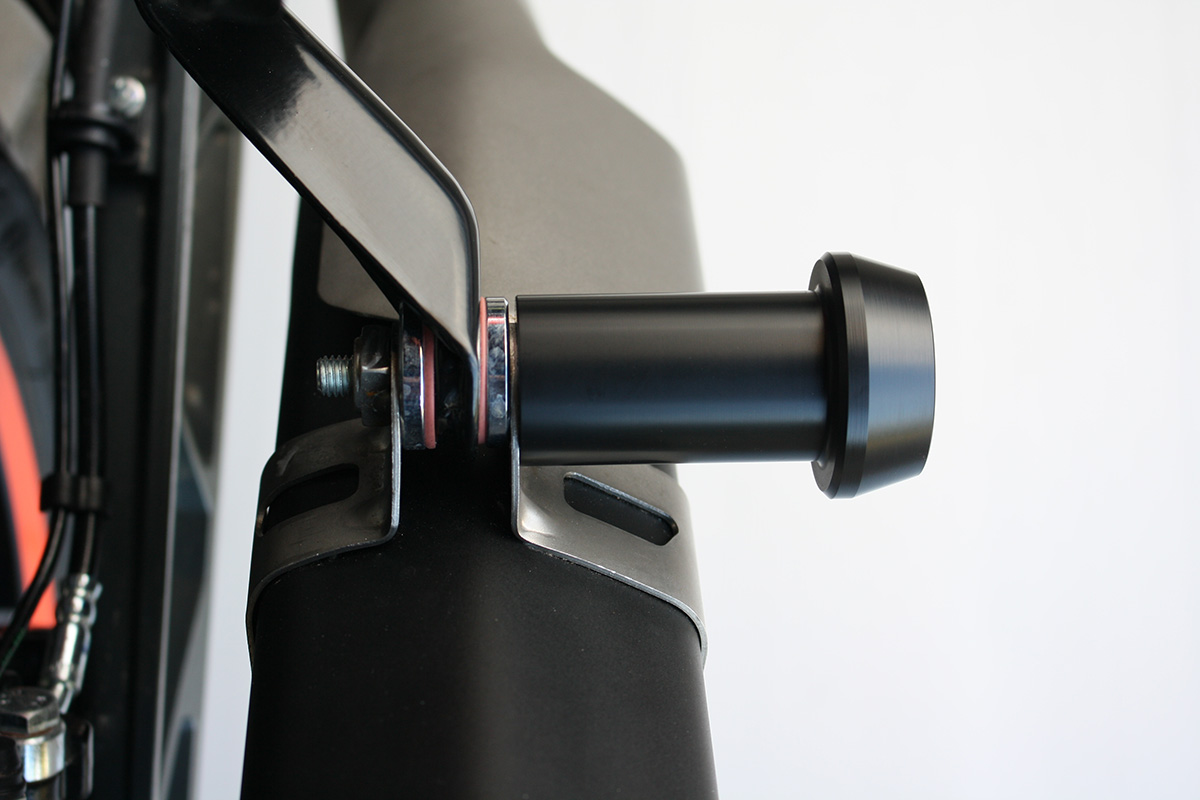 GSG Padsatz Schalldämpfer-Schutz für KTM Duke 125