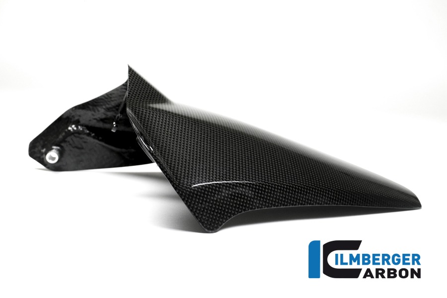 Kotflügel hinten lange Version, Carbon  glanz