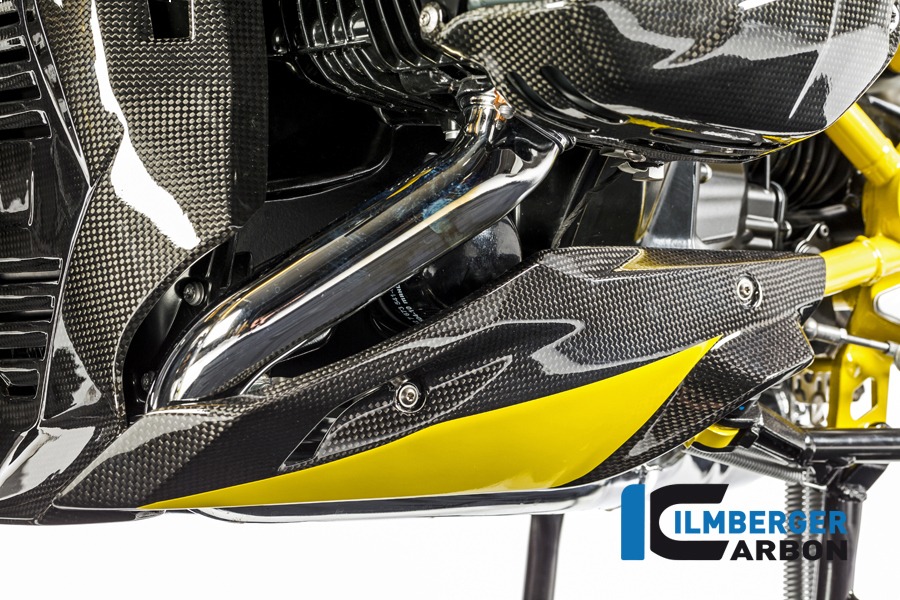 Motorspoiler links, Carbon