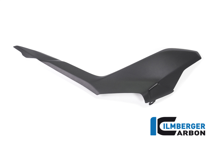 Seitendeckel links matt, Carbon