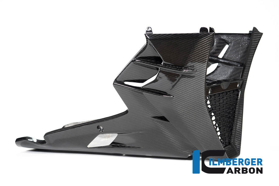 Motorspoiler komplett lange Version Glanz Tuono V4