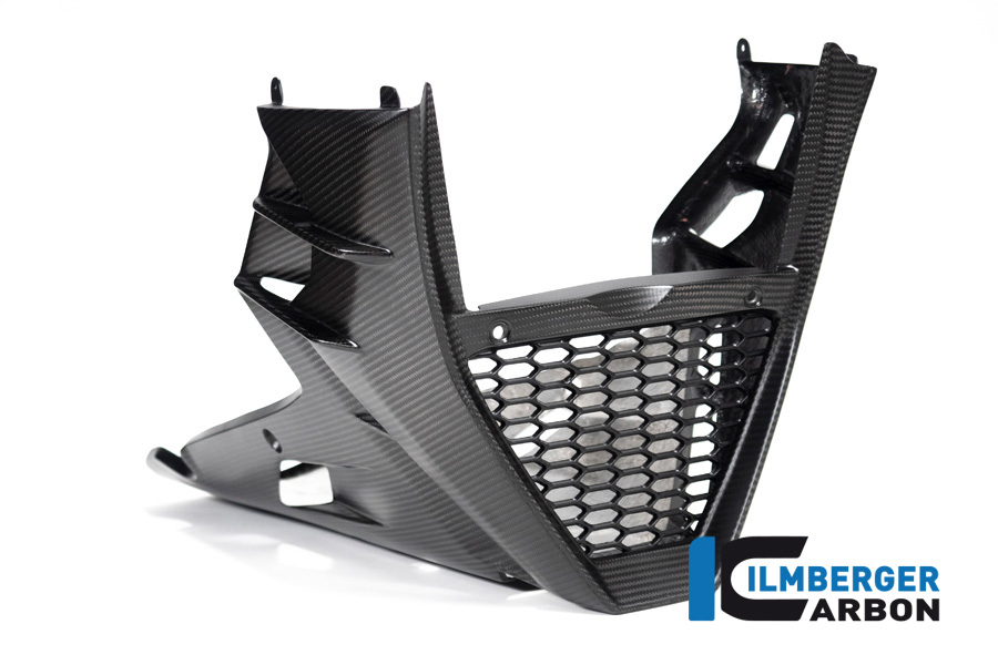 Motorspoiler komplett lange Version Glanz Tuono V4