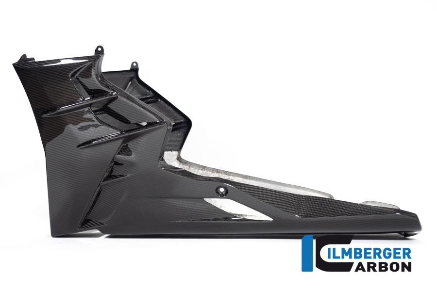 Motorspoiler komplett lange Version Glanz Tuono V4