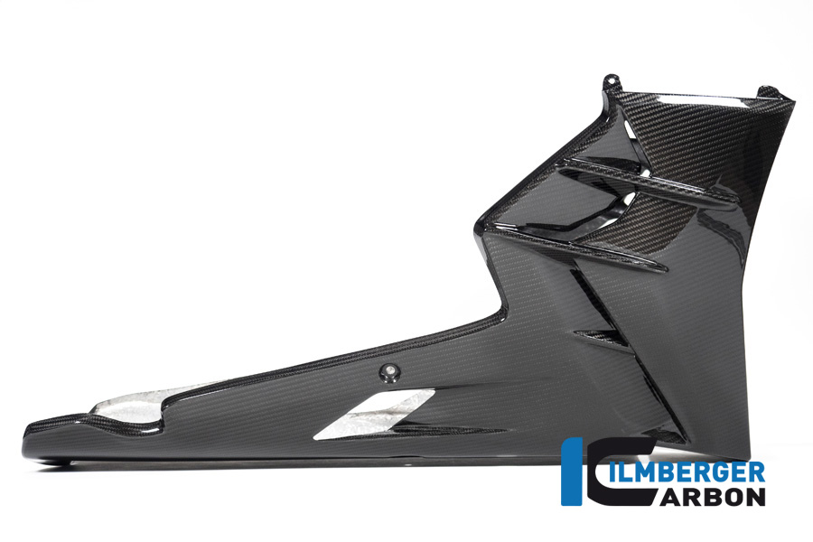 Motorspoiler komplett lange Version Glanz Tuono V4