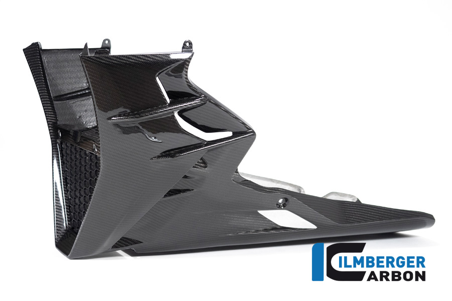 Motorspoiler komplett lange Version Glanz Tuono V4