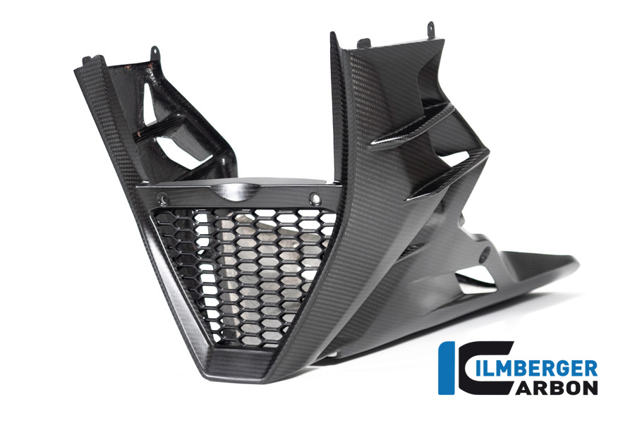 Motorspoiler komplett lange Version Glanz Tuono V4
