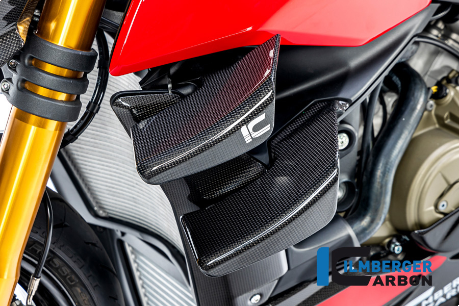 Winglet Satz links Carbon, Ducati