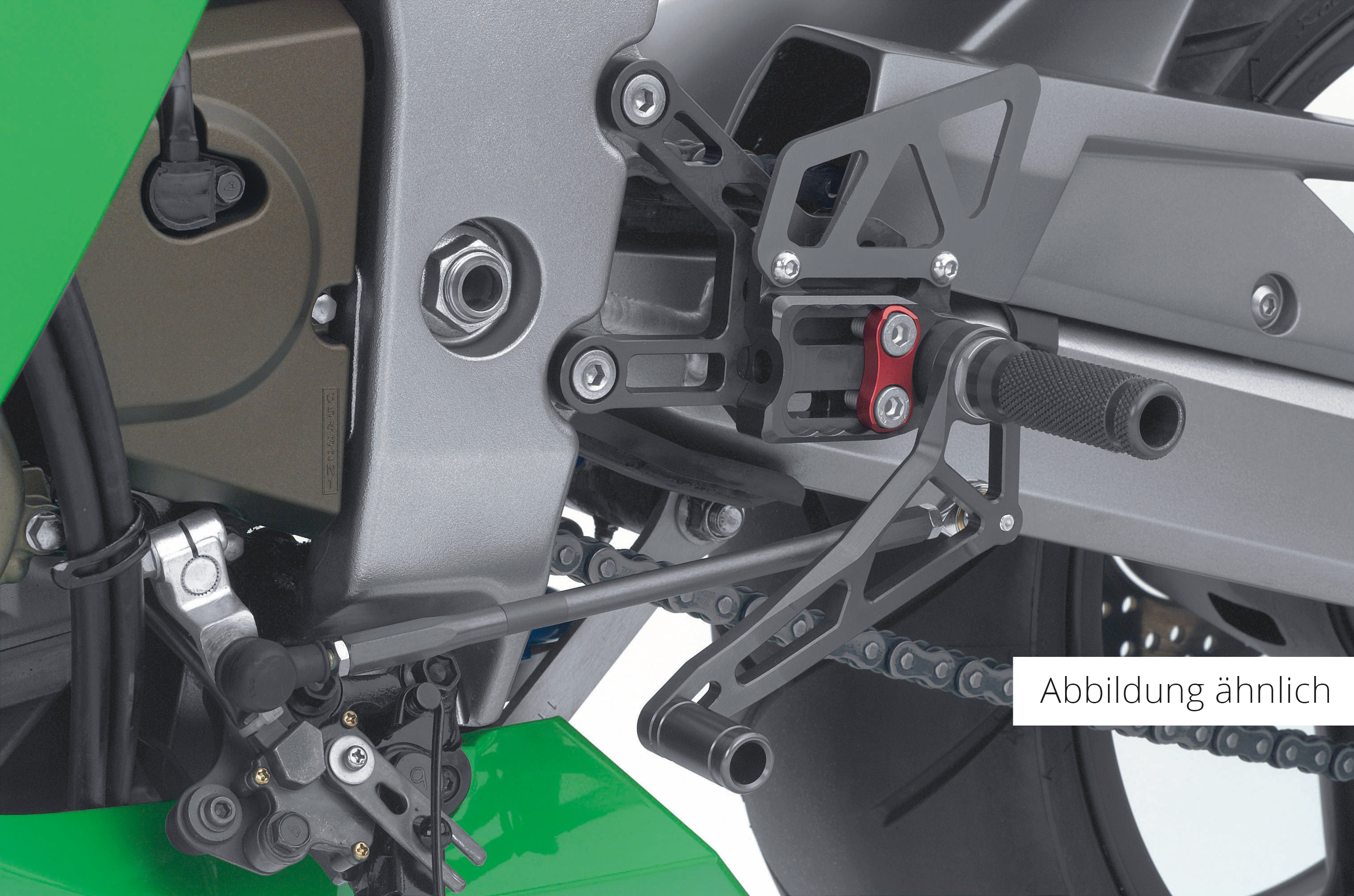 LSL 2-Slide Fußrastenanlage ZX-6R 98-02/9R 98-