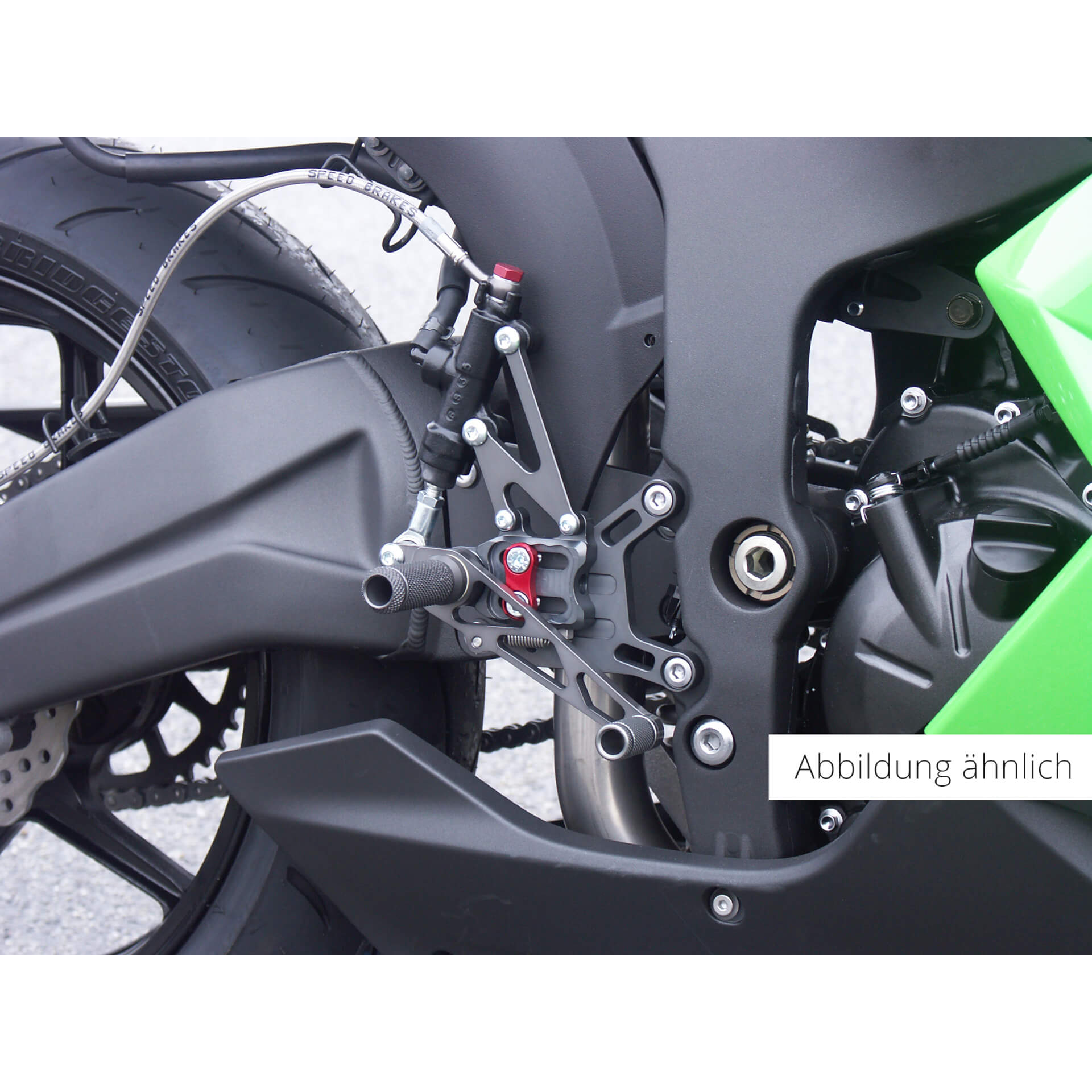 LSL 2-Slide Fußrastenanlage ZX-6R 98-02/9R 98-