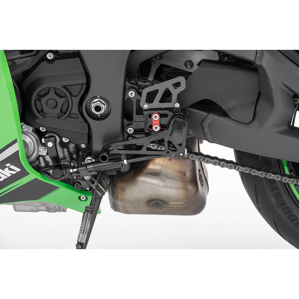 LSL 2-Slide Fußrastenanlage ZX-10R 16- schwarz