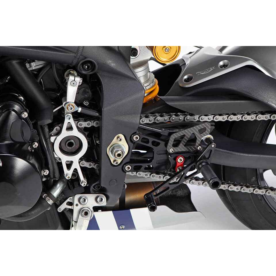 LSL 2-Slide Fußrastenanlage Daytona/Street Triple
