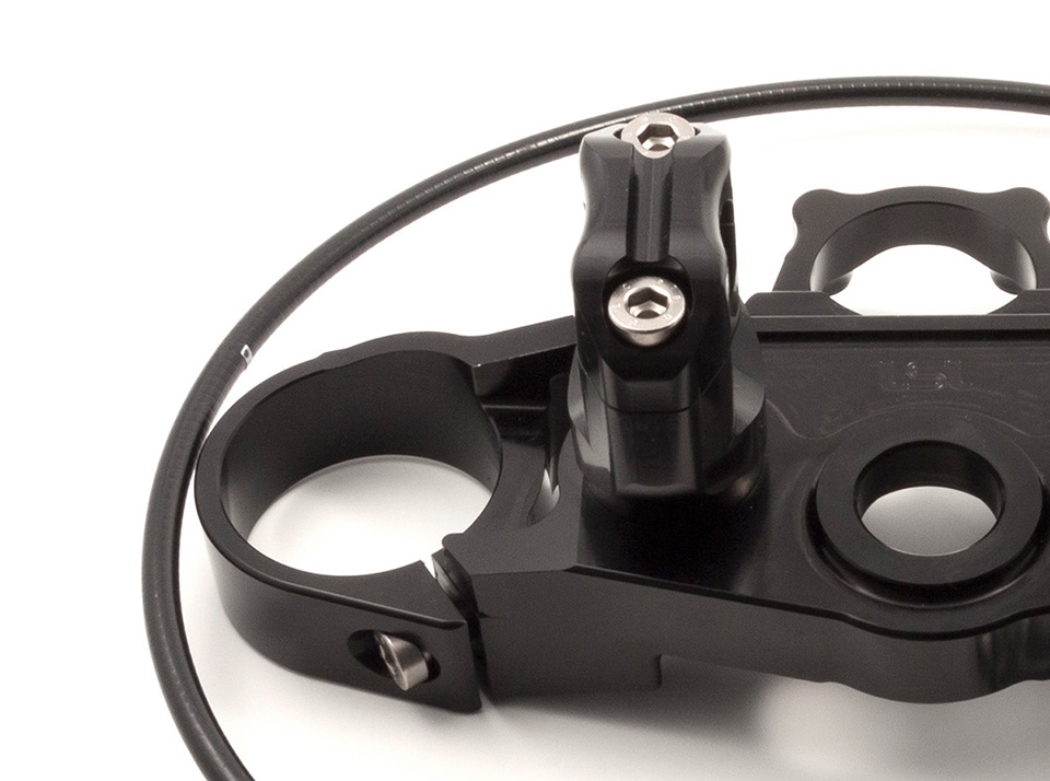 LSL Gabelbrücke TRIUMPH Thruxton R 16-, schwarz