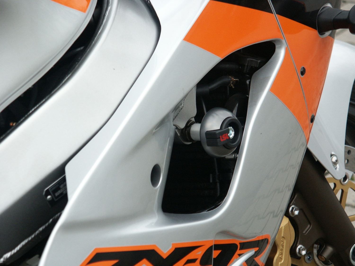 LSL Crash Pad Anbaukit ZX-9R, 02-03