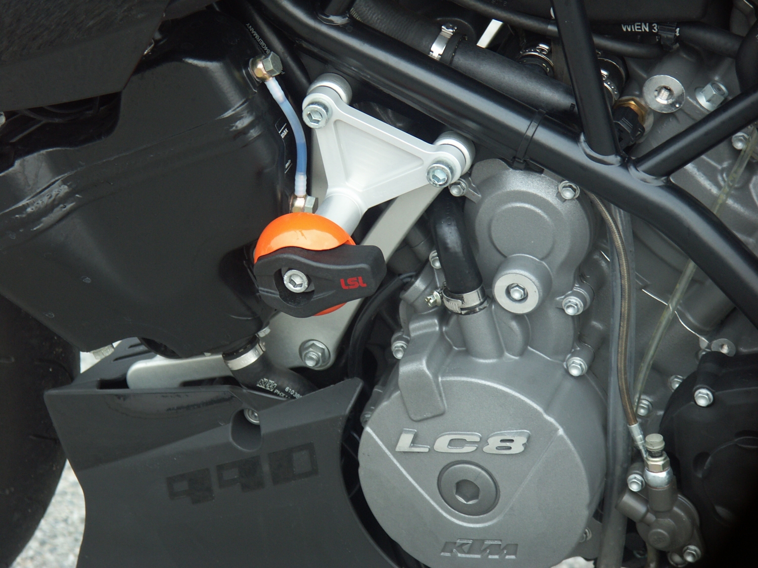 LSL Crash Pad Anbaukit Super Duke 990 05- & Superm