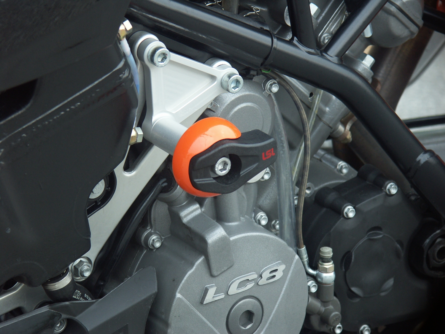 LSL Crash Pad Anbaukit Super Duke 990 05- & Superm