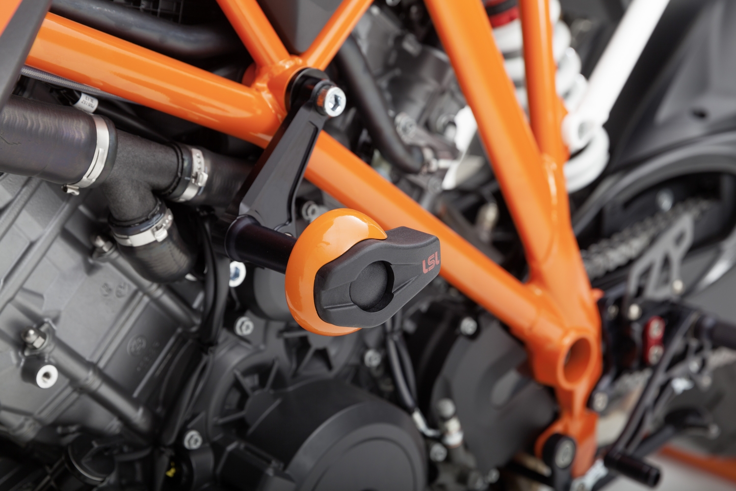 LSL Crash Pad Anbaukit KTM 1290 SD R, schwarz