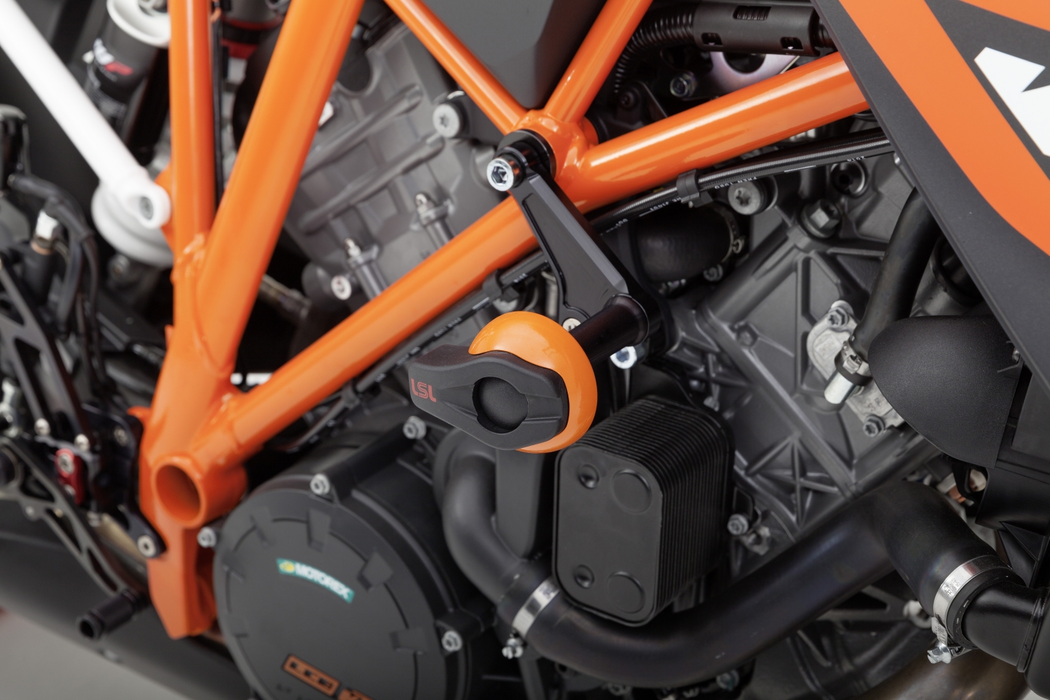 LSL Crash Pad Anbaukit KTM 1290 SD R, schwarz