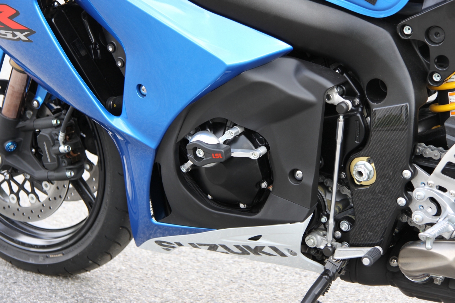 LSL Crash Pad Anbaukit GSX-R 1000, 09-