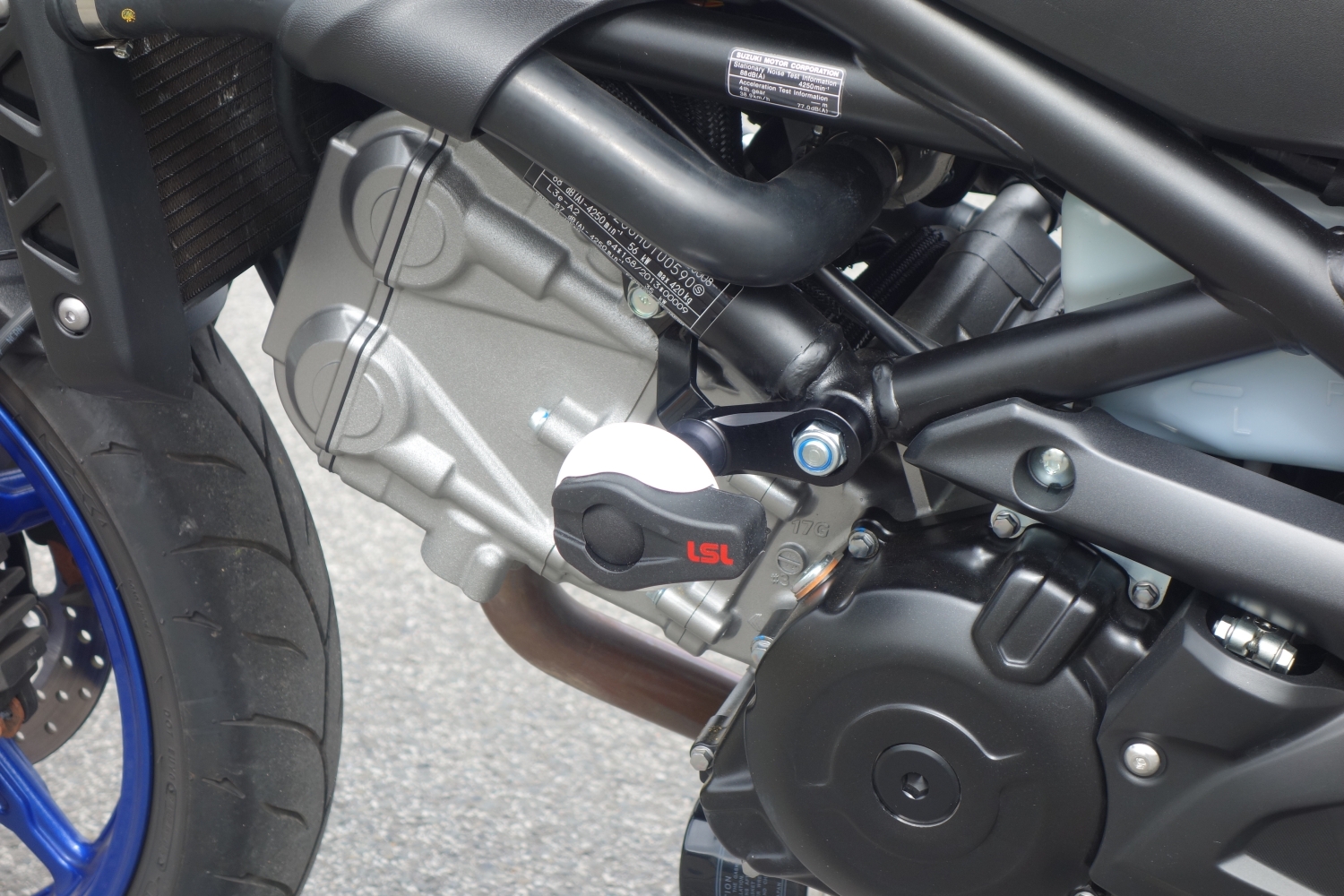 LSL Crash Pad Anbaukit GSX650/1250FA & GSX650F
