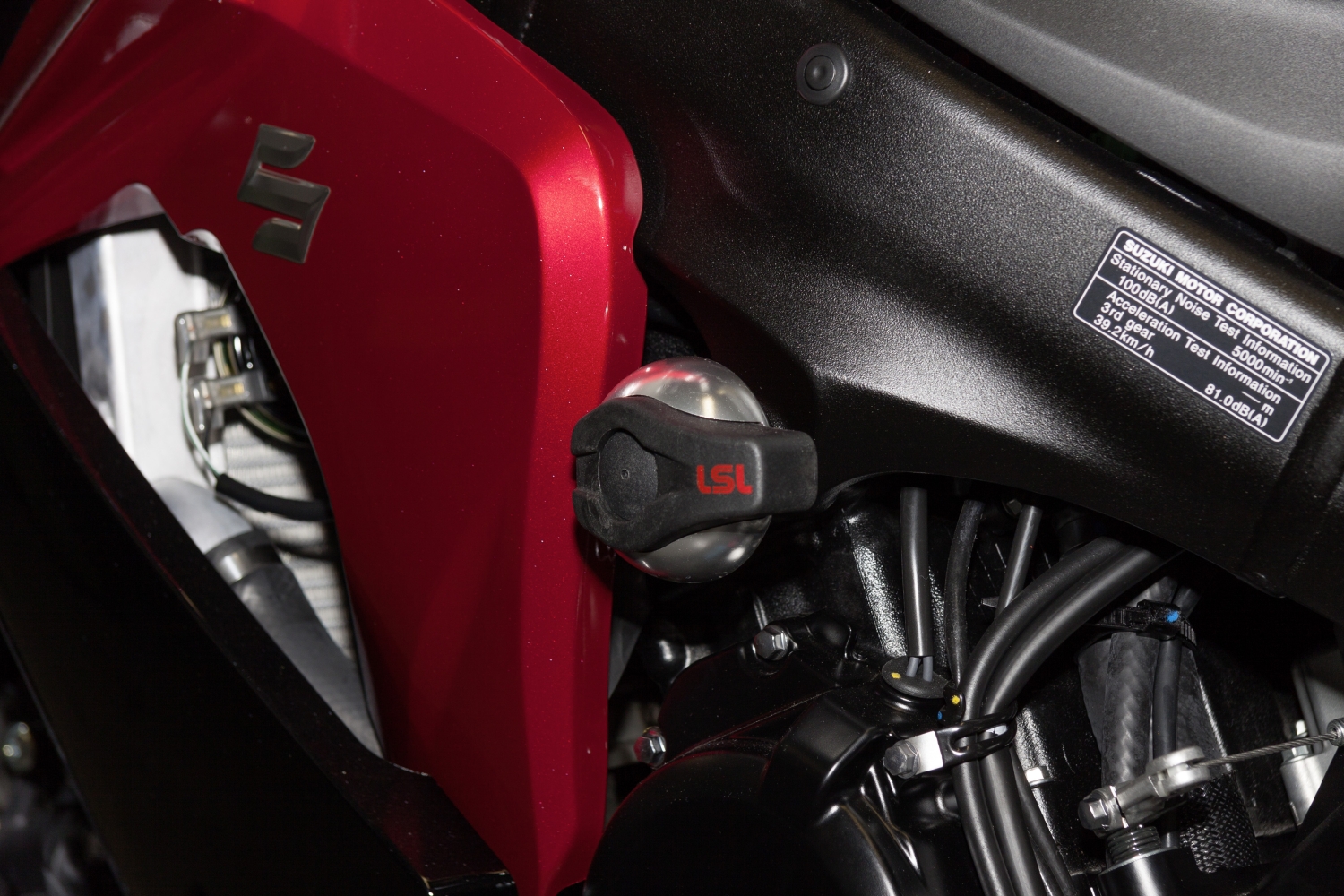 LSL Crash Pad Montagekitkit GSX-S 1000F