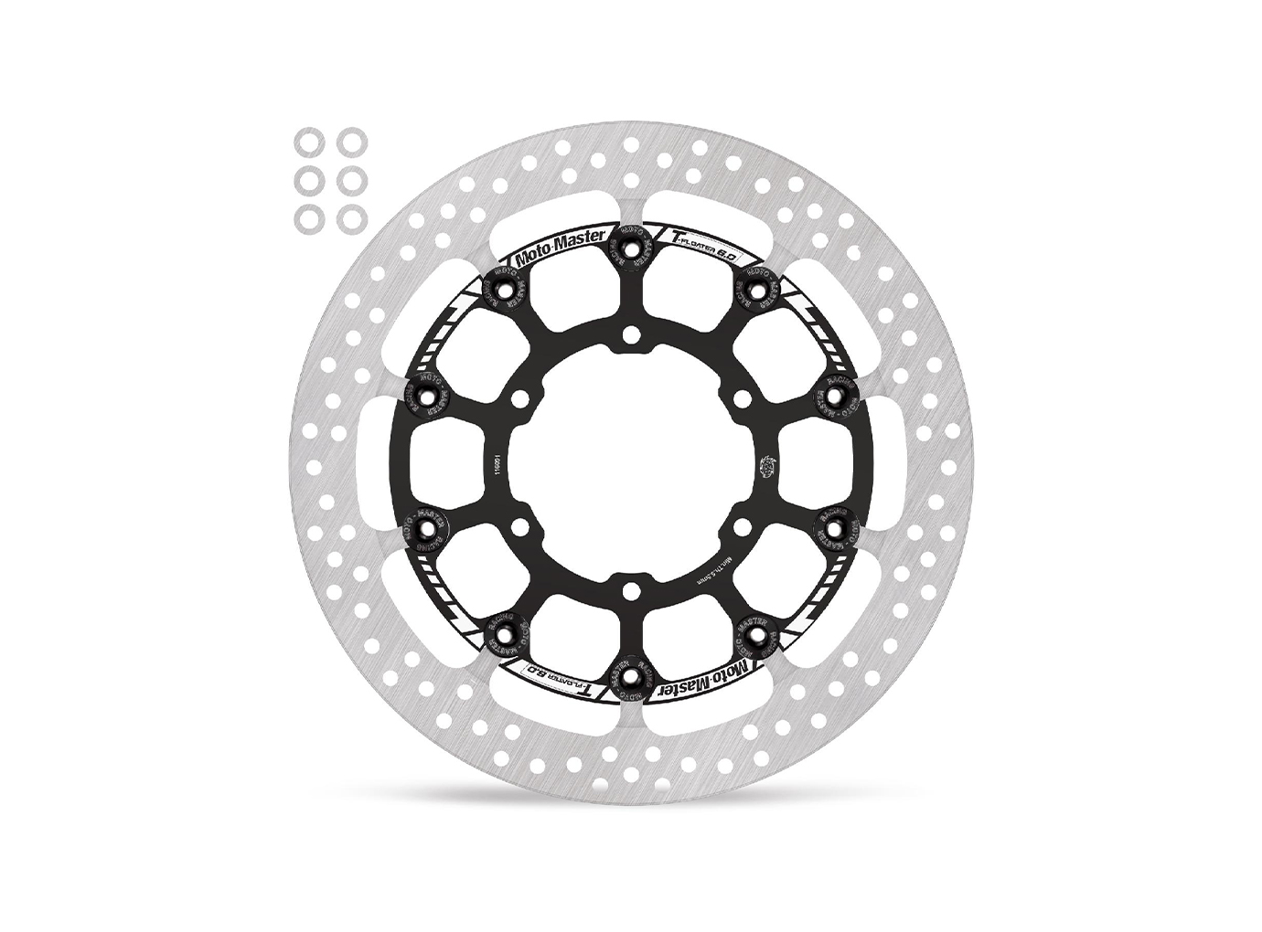 MOTO MASTER Bremsscheibe T-Floater, schwarz