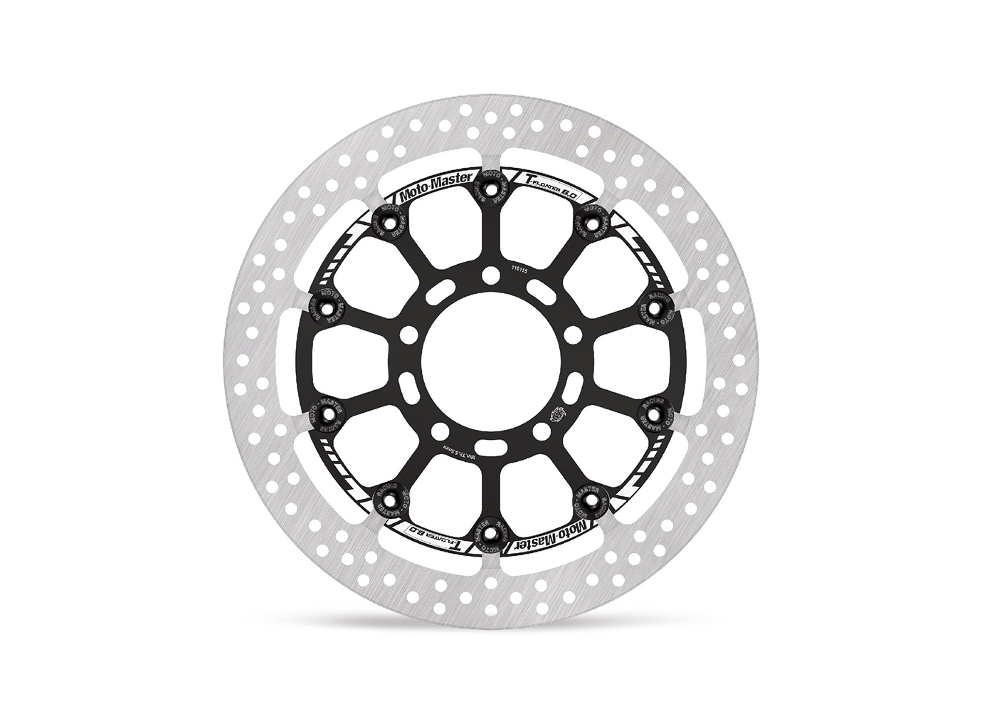 MOTO MASTER Bremsscheibe T-Floater, schwarz