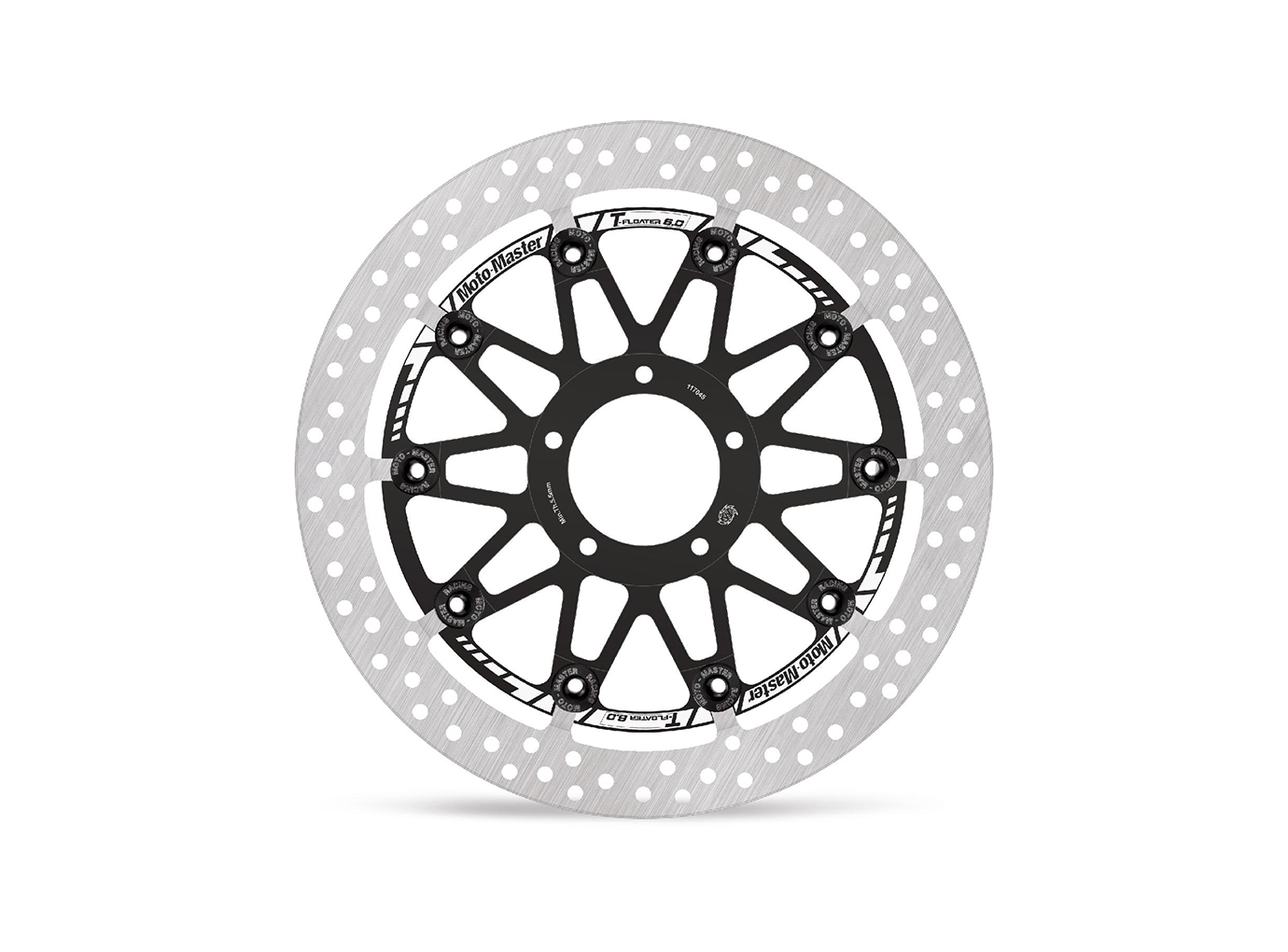 MOTO MASTER Bremsscheibe T-Floater, schwarz