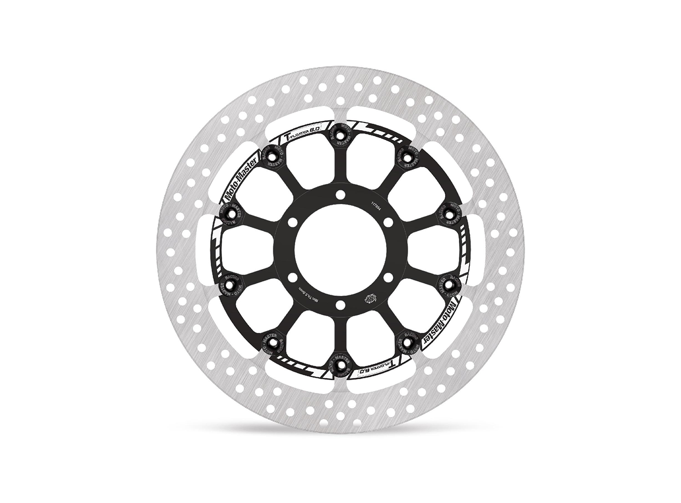 MOTO MASTER Bremsscheibe T-Floater, schwarz