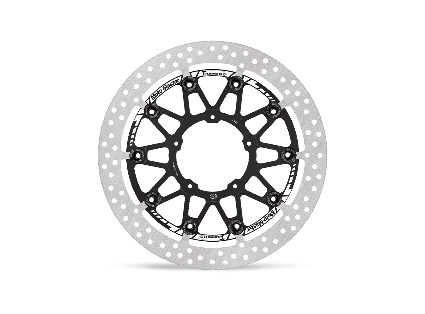 MOTO MASTER Bremsscheibe T-Floater, schwarz