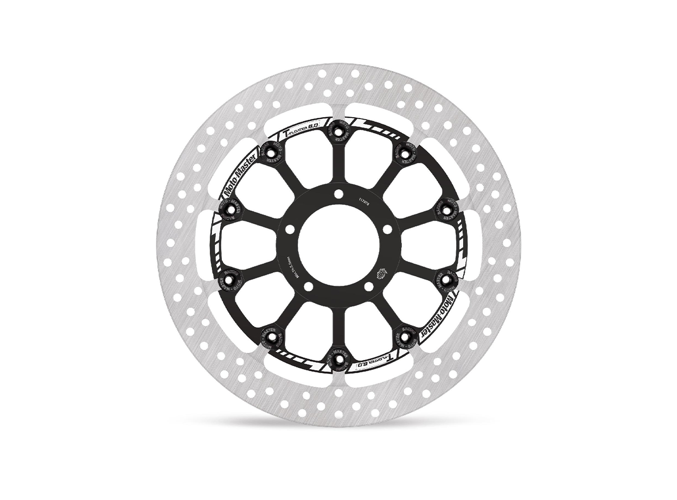 MOTO MASTER Bremsscheibe T-Floater, schwarz
