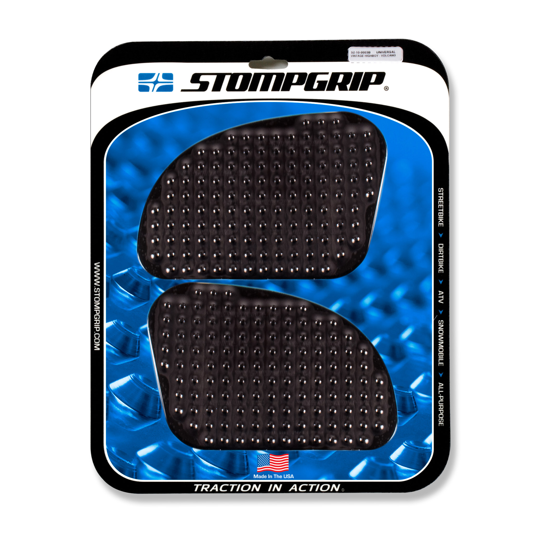 Stompgrip schwarz, 50-10-0008-B