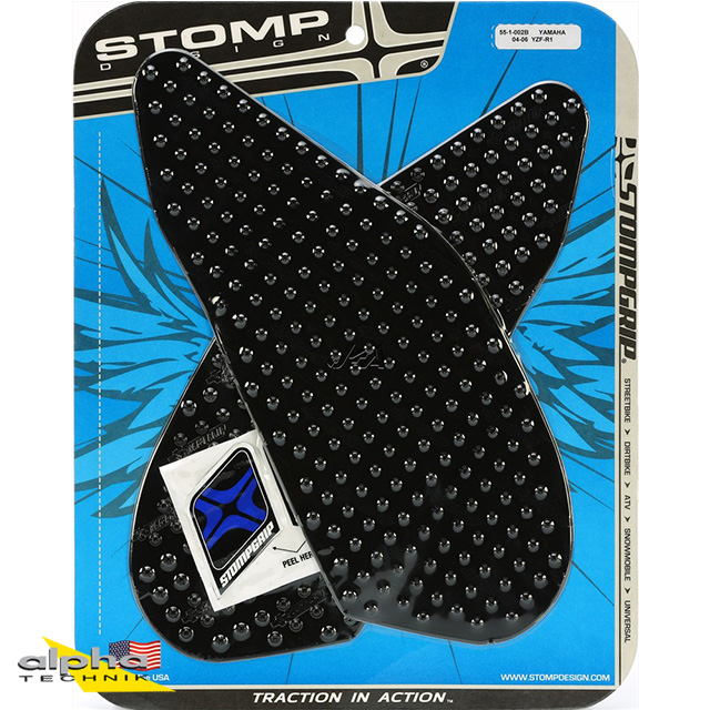 Stompgrip schwarz, Yamaha YZF-R1, 2004-06