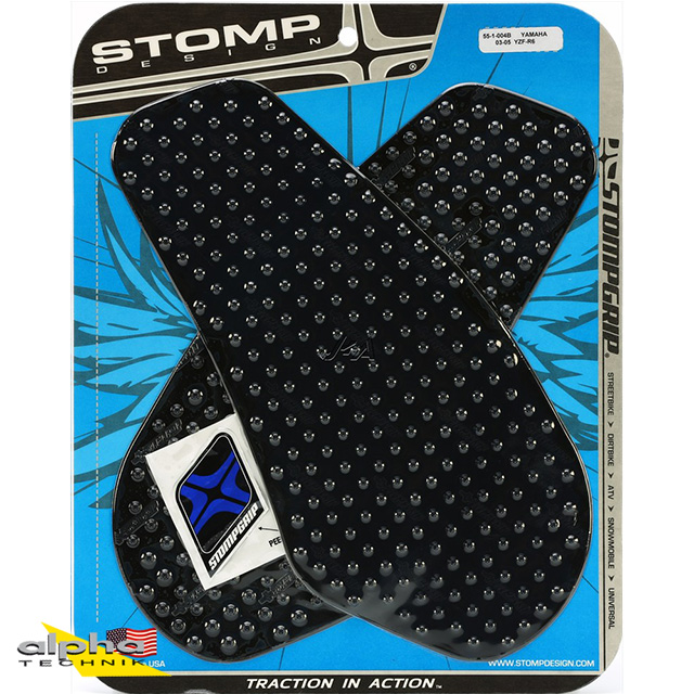 Stompgrip schwarz, Yamaha YZF-R6, 2003-05