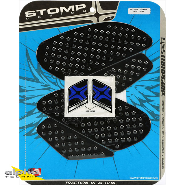 Stompgrip schwarz, für Yamaha