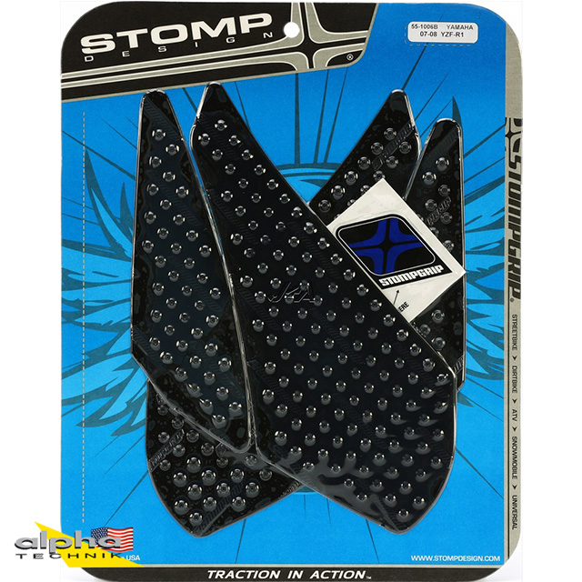 Stompgrip schwarz, Yamaha YZF-R1, 2007-08