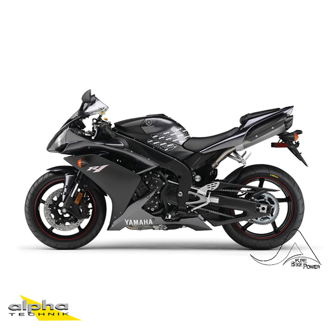 Stompgrip schwarz, Yamaha YZF-R1, 2007-08