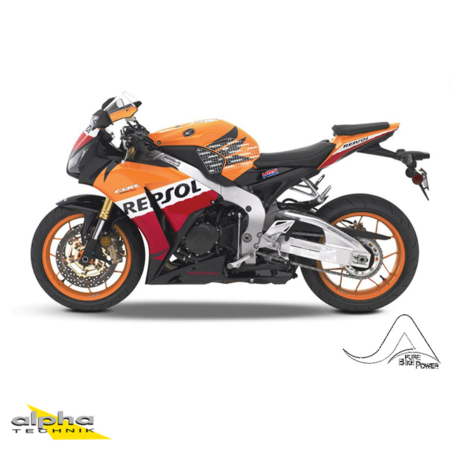 Stompgrip schwarz, Honda CBR1000RR, 2012-16