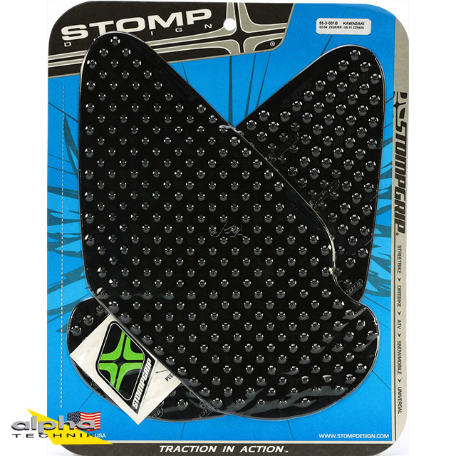 Stompgrip schwarz, Kawasaki ZX6R(R)