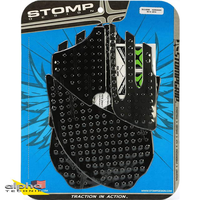 Stompgrip schwarz, Kawasaki ZZR1400