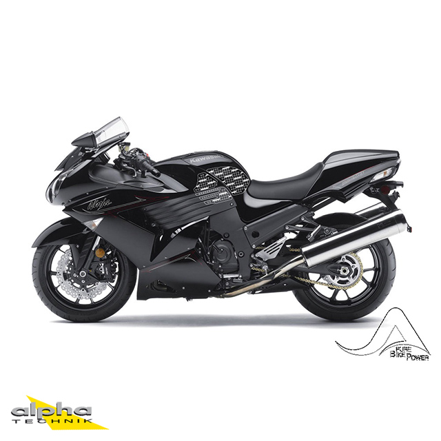 Stompgrip schwarz, Kawasaki ZZR1400
