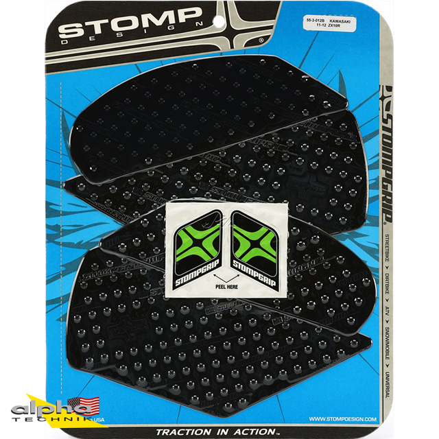 Stompgrip schwarz, Kawasaki ZX10R(R) Ninja (SE)