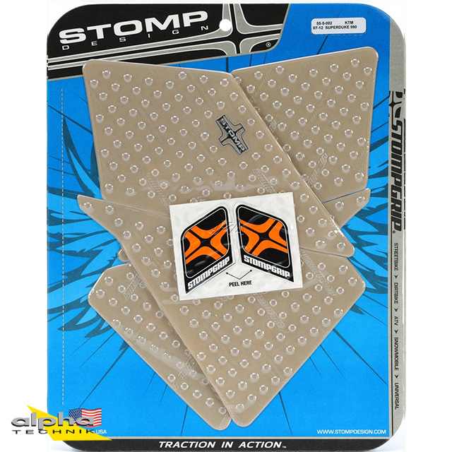 Stompgrip klar, KTM 990 Super Duke, 2007-2013