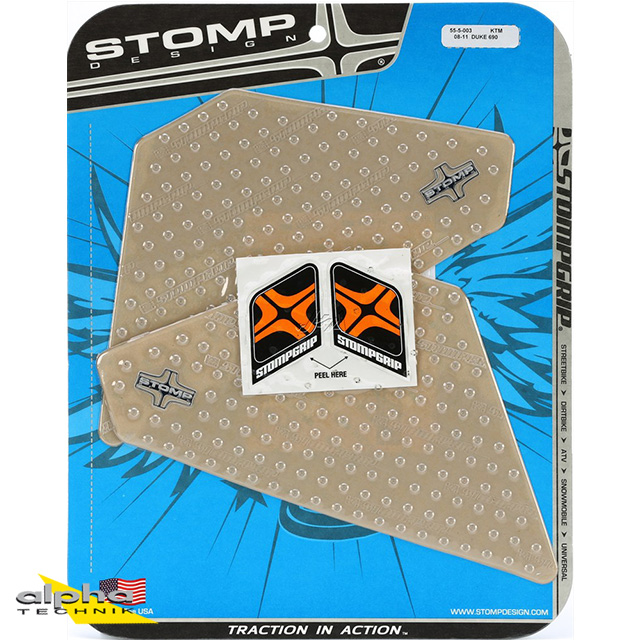 Stompgrip klar, für Honda/KTM/Suzuki/Yamaha